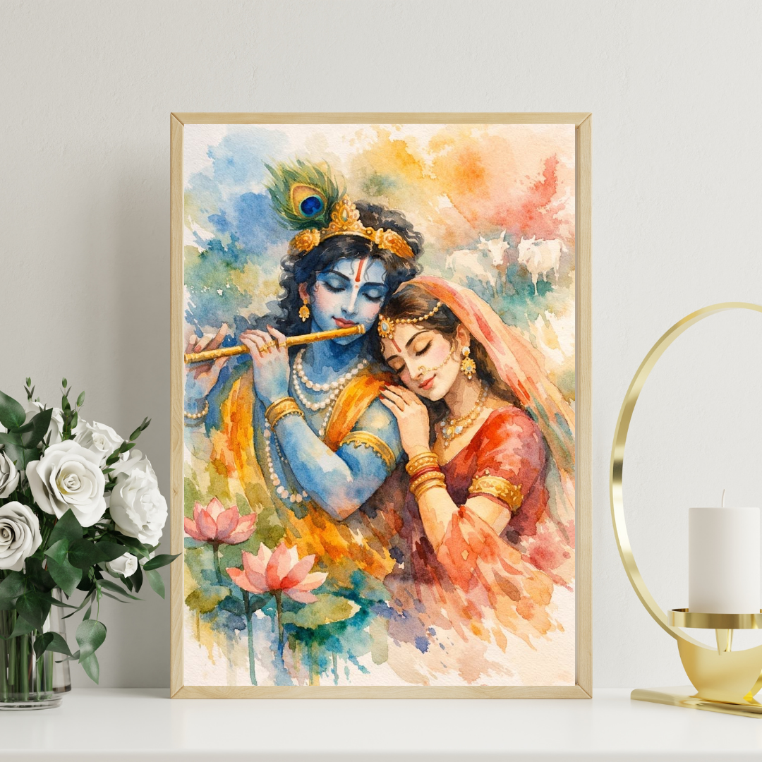 Krishnan and Radha