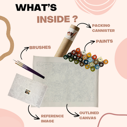 Custom Paint By Numbers kit