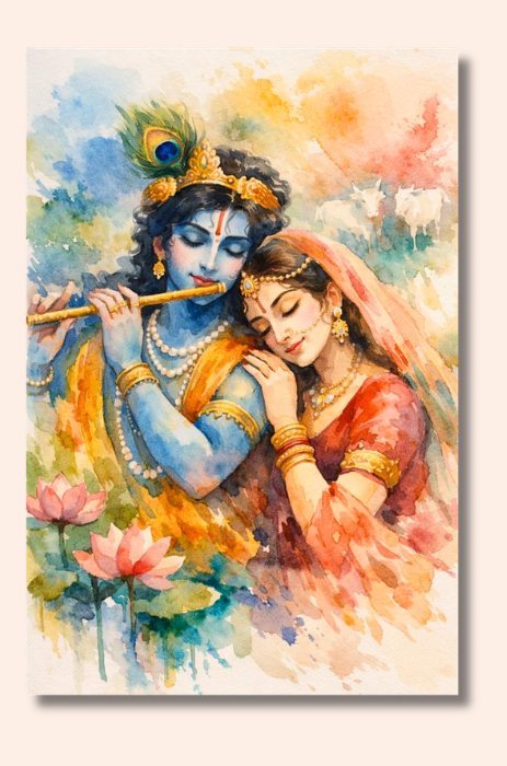 Krishnan and Radha