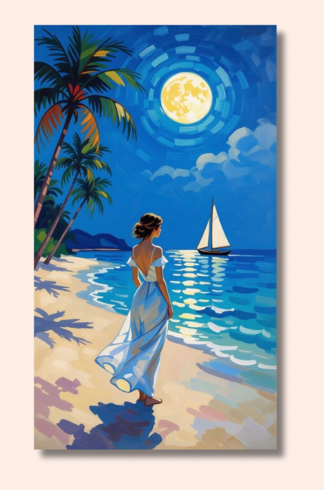Girl at beach