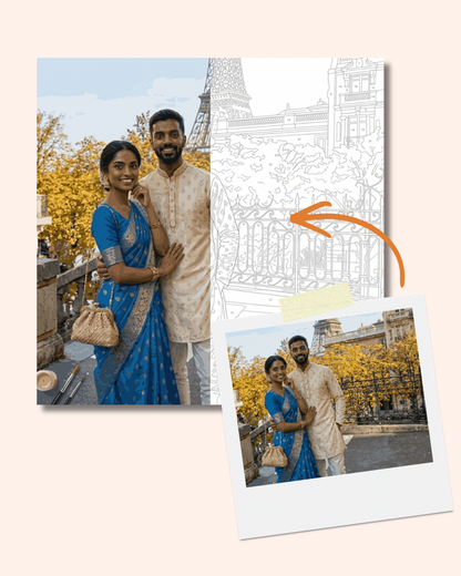 Custom Paint By Numbers kit